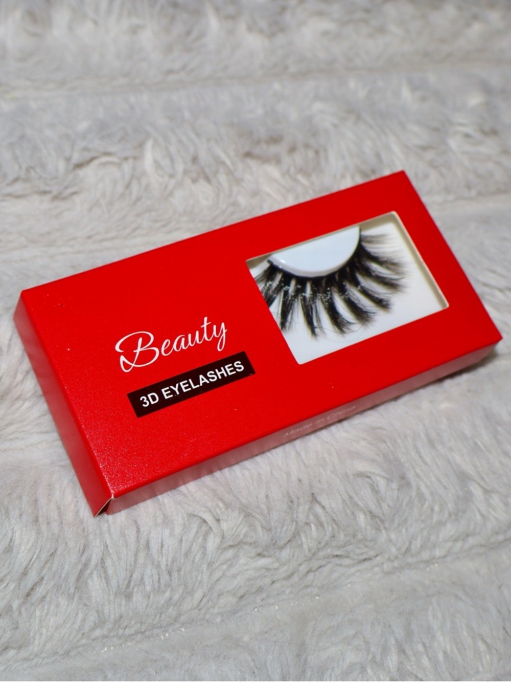 3D False Eyelashes - Black